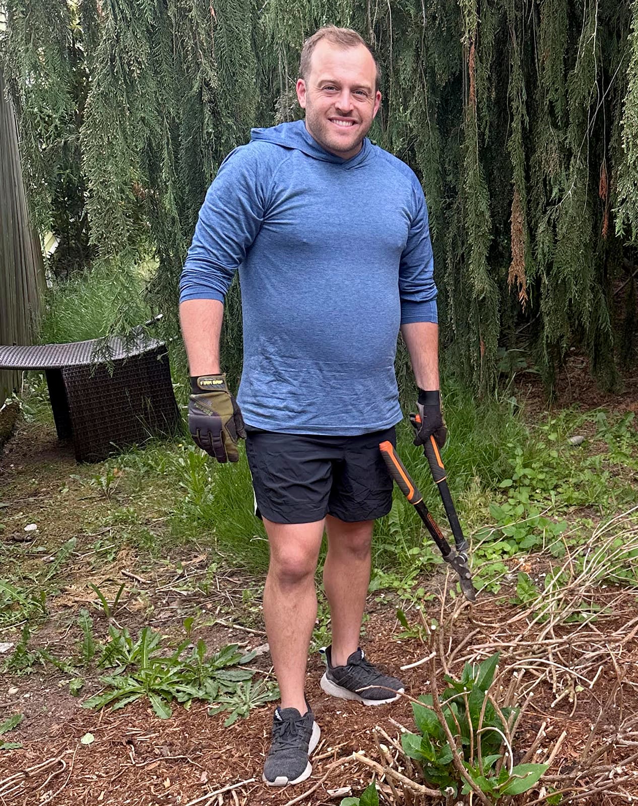 picture of a man before weight loss program